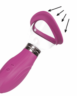Heerlijke – Oplaadbare Vulva en Borst Pomp – Roze