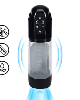 TechnoThrust – Automatische Waterdichte Masturbator Pomp – Zwart
