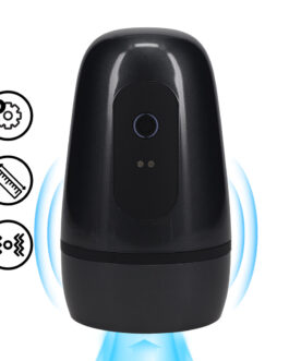 Pulsar – Negative Pressure Suction and Vibration Masturbator Pump – Gun Metal