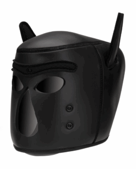 Neopreen Puppy Hood – Zwart