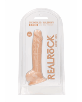 Siliconen Dildo met Ballen – 9 / 23 cm