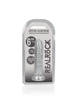 Rechtdoor Realistische Dildo met Zuignap – 6” / 14,5