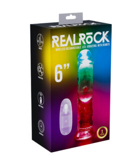 LED Vibrerende Rechte Penis – 6 / 15 cm – Transparant