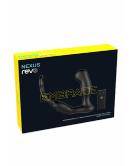 Revo Embrace – Waterdichte Rotating Prostaatmasser met Afstandsbediening