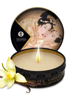 Mini Massage Kaars – Vanille – 1 oz / 30 ml