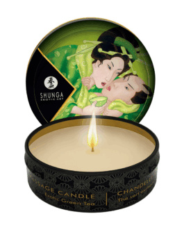 Mini Massagekaars – Exotische Groene Thee – 1 oz / 30 ml