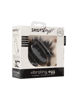 Vibrerende Ei met 10 Snelheden – Zwart
