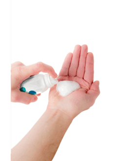 Knisperende Lichaamsfoam