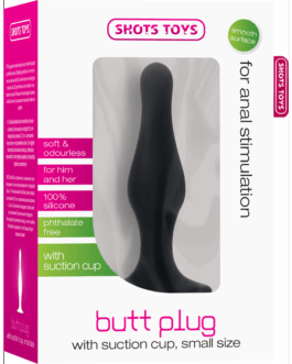 Butt Plug met Zuignap – Klein