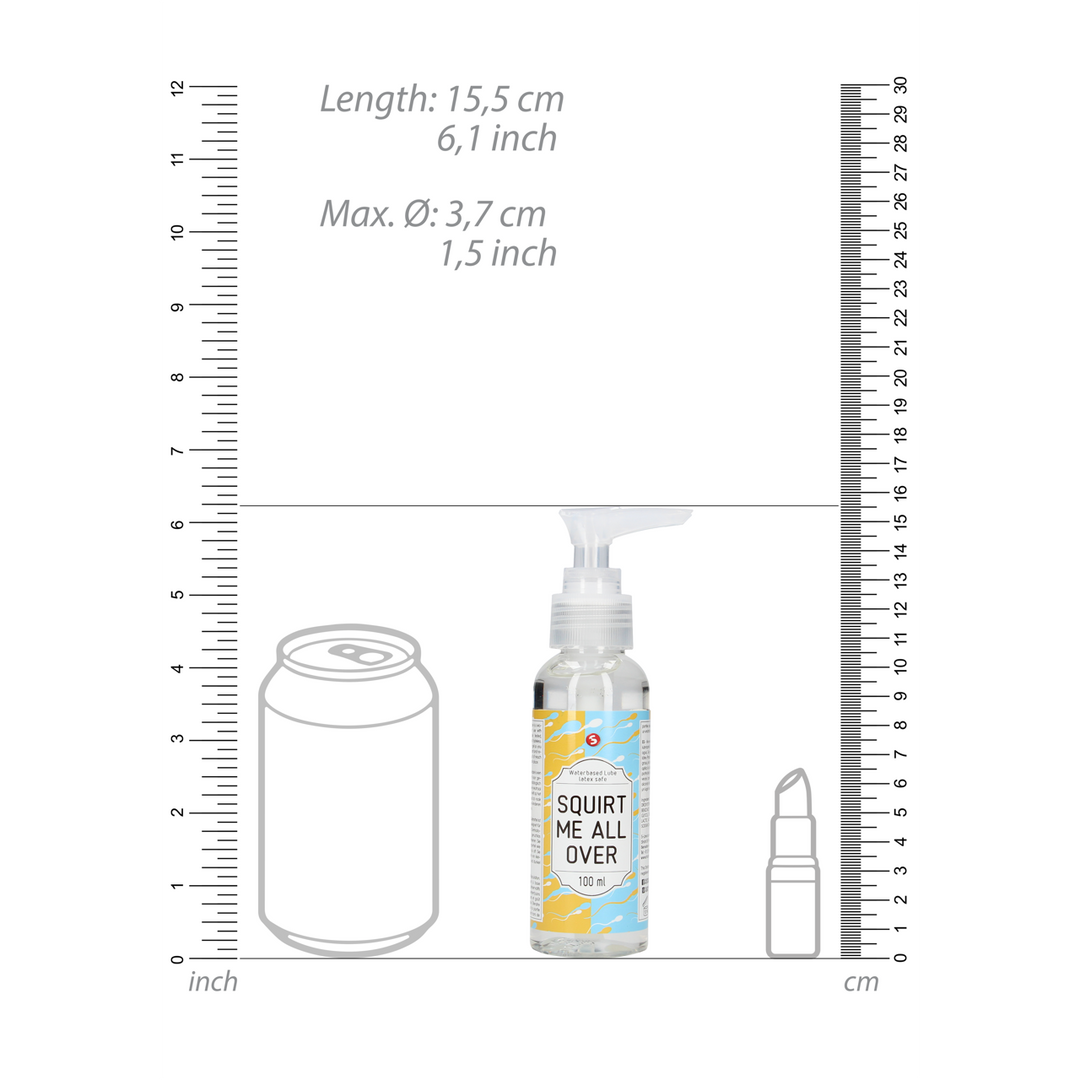 Squirt Me All Over - Waterbased Lubricant - 3 fl oz / 100 ml - Afbeelding 4