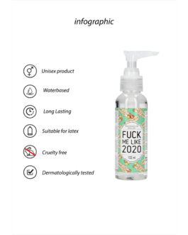 Fuck Me Like 2020 – Waterbased Lubricant – 3 fl oz / 100 ml