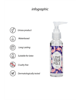 Love Your Pole – Masturbatie Glijmiddel – 3 fl oz / 100 ml