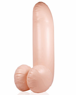 Opblaasbare Dildo – 55”/ 140 cm – Vleeskleur
