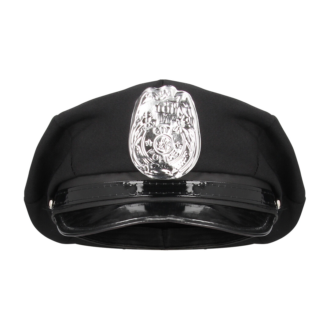 Politie Kostuum - S/M - Zwart - Afbeelding 4