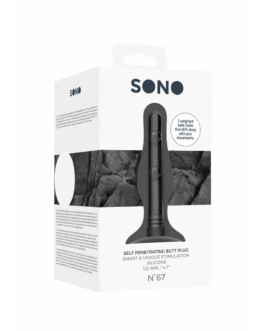 No.67 – Zelfdoorlatende Butt Plug