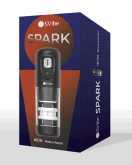 Ikon SPARK – Duwende en Draaien Masturbator – Transparant