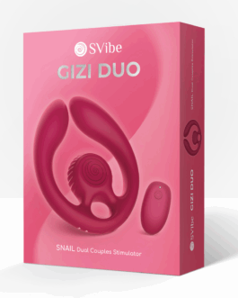 GIZI Duo – Dual Couples Stimulator – Bordeauxt
