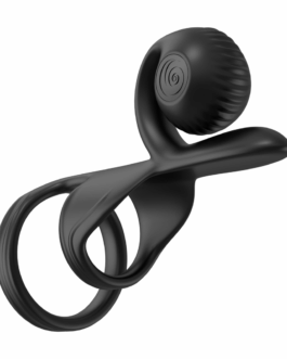 JOVI – Dual Couples Ring Stimulator – Zwart