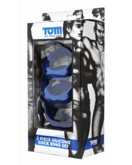 3-delige siliconen cockring set