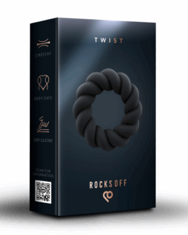 Twist – Non-Vibrating Cockring – Zwart