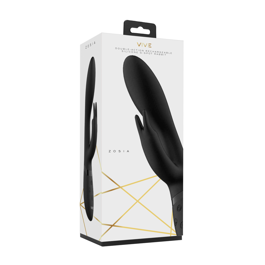 Zosia - Classic G-Spot Rabbit - Zwart - Afbeelding 2