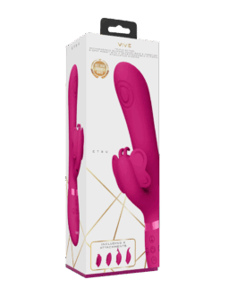 Etsu – Pulse Wave G-Spot Rabbit  Clitoral Stimulator – Roze