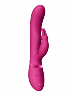 Mei – Dual Pulse-Wave  Vibrating C-spot  G-Spot Rabbit – Roze