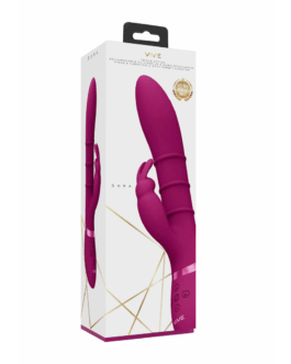 Sora – Up  Down Stimulerende Ringen, Vibrerende G-Spot Rabbit – Roze