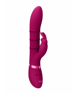 Sora – Up  Down Stimulerende Ringen, Vibrerende G-Spot Rabbit – Roze