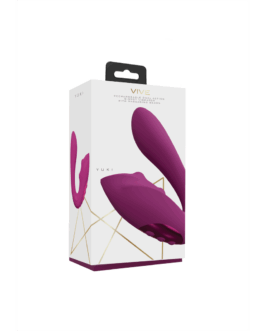 Yuki – Dual Motor G-Spot Vibrator met Masserende Parels – Roze