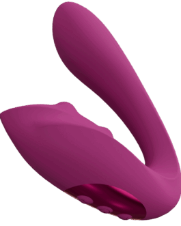 Yuki – Dual Motor G-Spot Vibrator met Masserende Parels – Roze