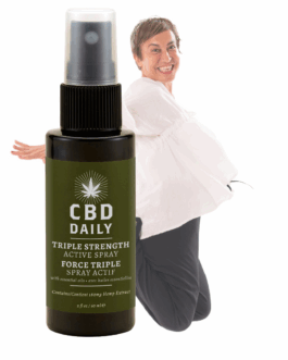 CBD Daily Active Spray met Drievoudige Actie – 2 fl oz / 60 ml