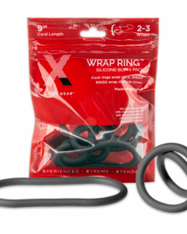 Silicone Slim Wrap Ring – Cockring / Ball Strap – 9 / 22 cm