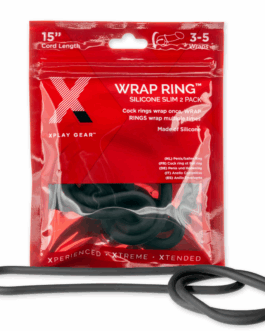 Silicone Slim Wrap Ring – Cockring / Ball Strap – 15 / 38 cm