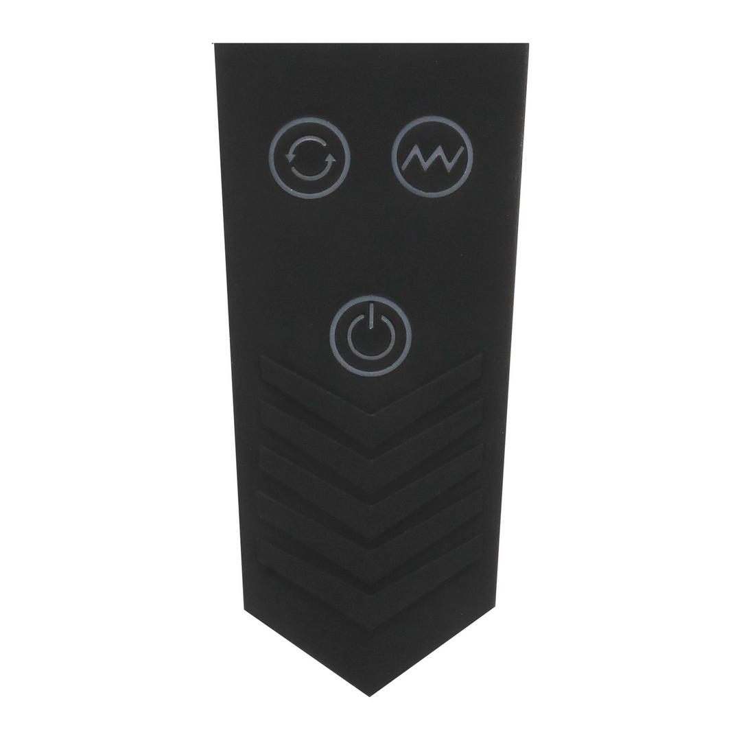 Robo Rimmer X - Vibrerende Plug - Zwart - Afbeelding 5