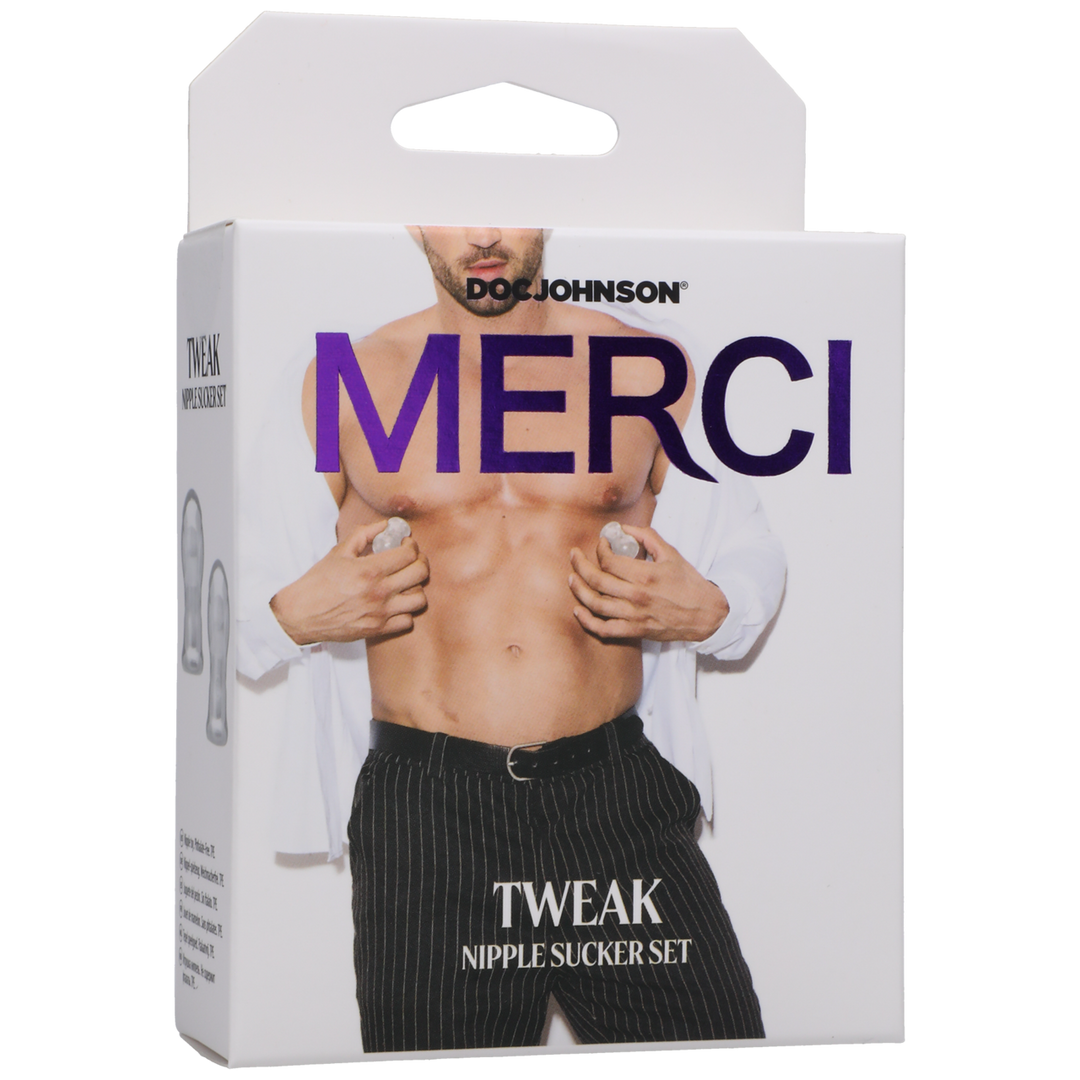 Tweak - Nipple Sucker Set - Duidelijk - Afbeelding 2