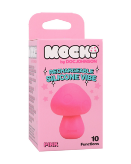 Paddenstoel Vibe – Oplaadbare Siliconen Vibrator – Roze
