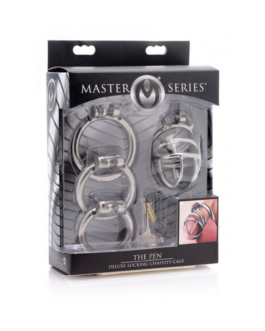 De Pen Deluxe – Vergrendelbare Kastratiekooi