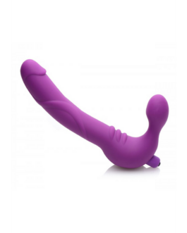 Royal Rider – Vibrerende Siliconen Strapless Strap-On