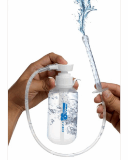 Pompactie – Enema Fles met Nozzle