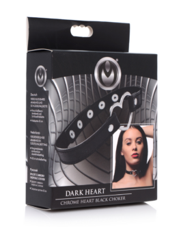 Donkere Hart – Chrome Heart Zwarte Choker