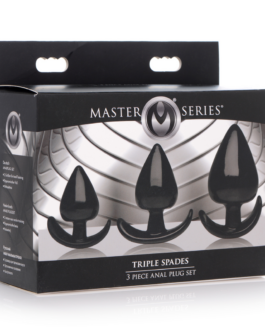 Triple Spades – 3 Delige Anale Plug Set