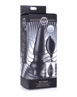 Ass-Pand – Grote Opblaasbare Siliconen Anale Plug