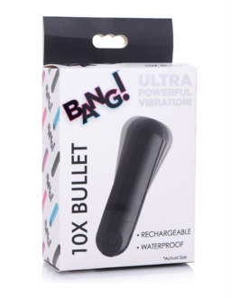 Vibrerende metalen bullet met 10 snelheden