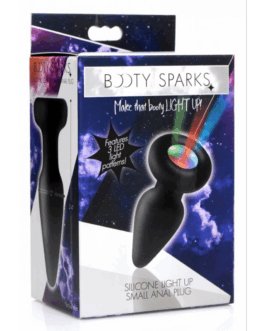Siliconen Lichtgevende Butt Plug – Klein