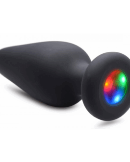 Siliconen Lichtgevende Butt Plug – Klein