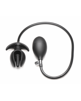 Bad Buoy Anchor – Opblaasbare Siliconen Anale Plug – Zwart