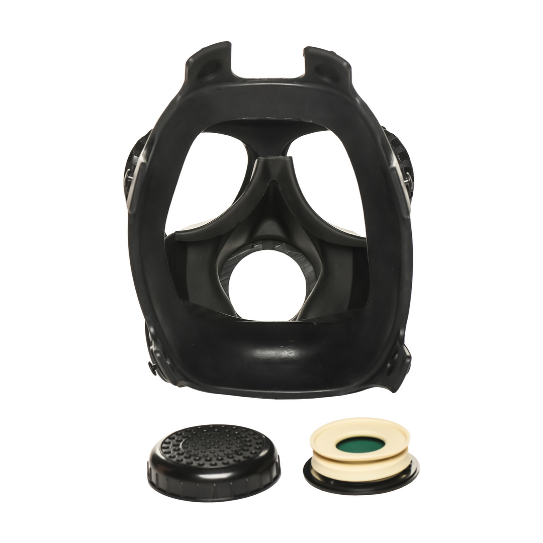 Inhalator - Gasmasker met Fles - Zwart - Afbeelding 4