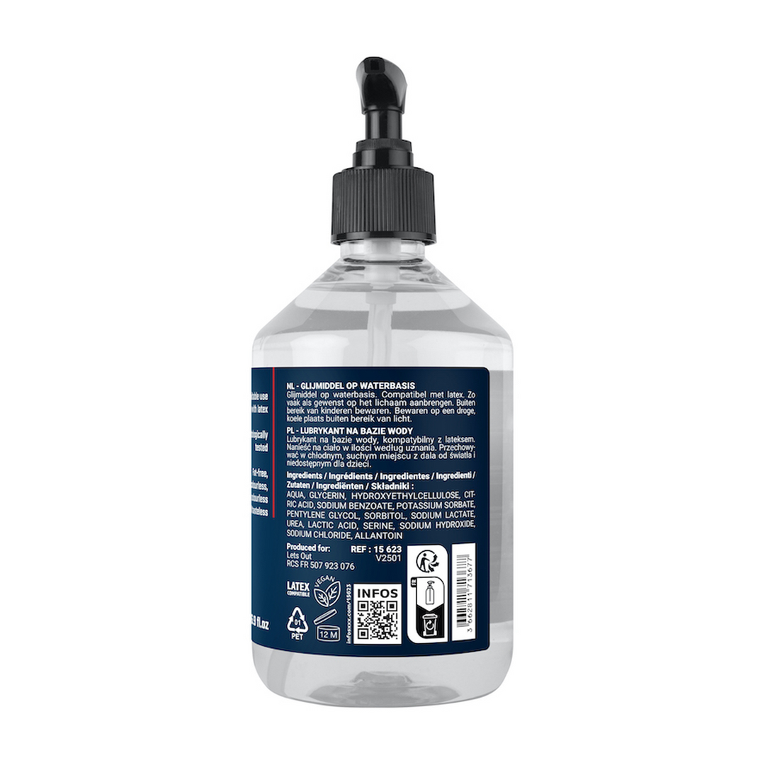 Waterbasis Glijmiddel - 16,9 fl oz / 500 ml - Afbeelding 3