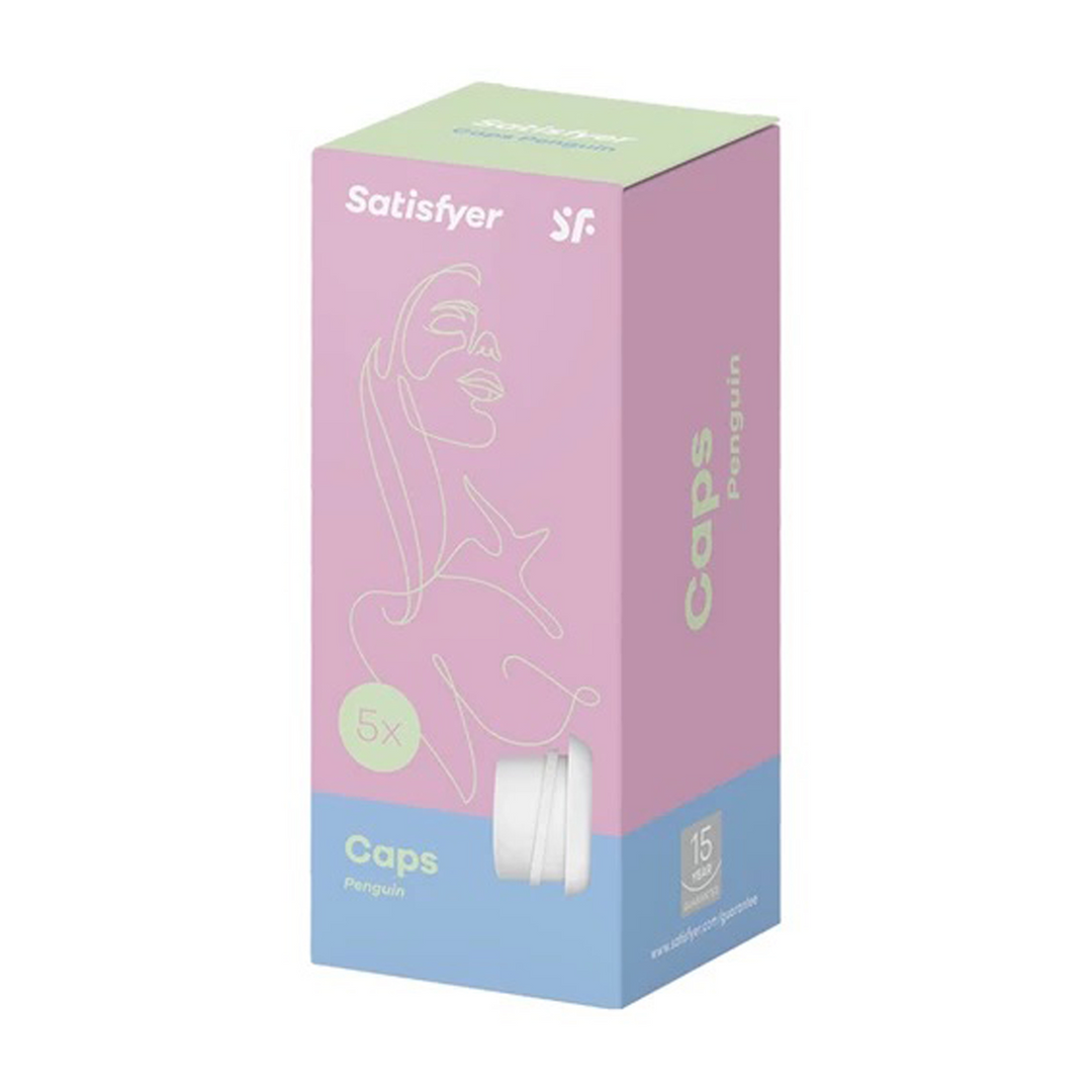 Penguin - Air Pulse Stimulator - Climax Tips - Wit - Afbeelding 2